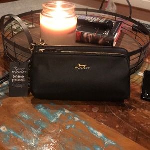 Black Scout wristlet